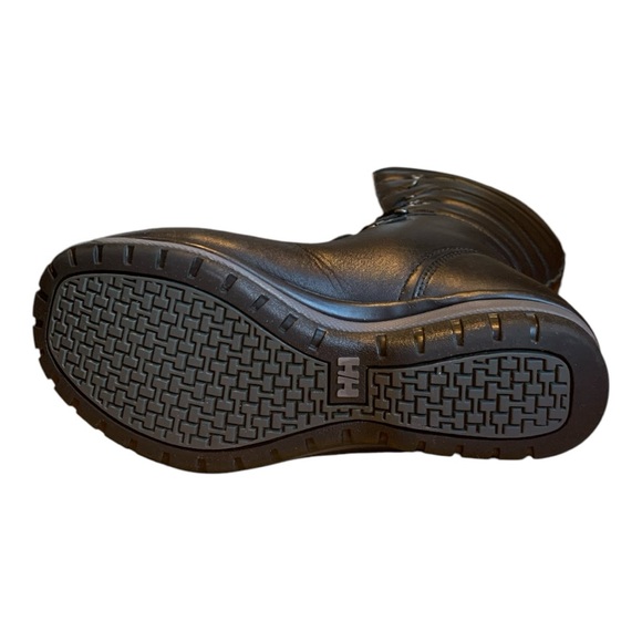 Women’s Helly Hansen Genuine Leather Waterproof Winter Boots Black Size 7 - Picture 13 of 16